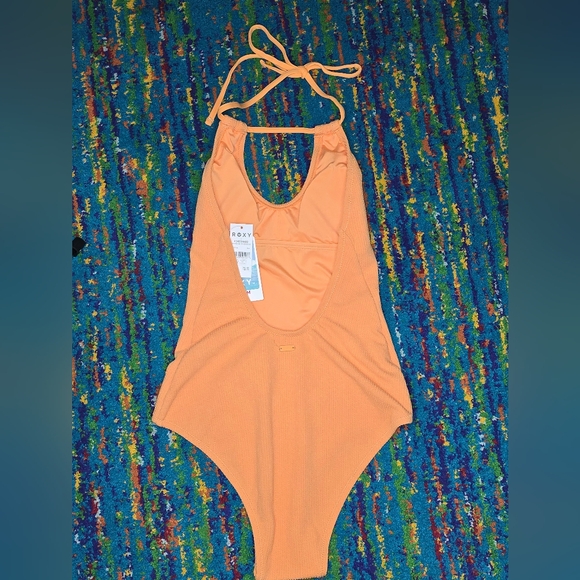NWT‎ Roxy Women's Aruba One Piece Size SM Papaya - Picture 4 of 6